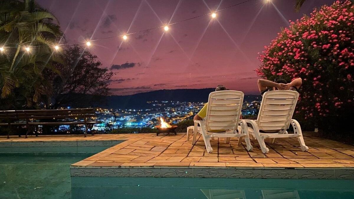 Chale Com Vista Incrivel Villa Sao Roque  Exterior photo